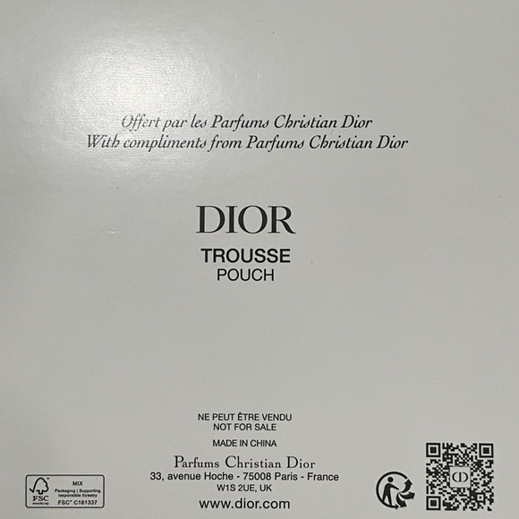 Dior Beauty Hot Pink Miss Dior Logo Cosmetic Case - Picture 6 of 6